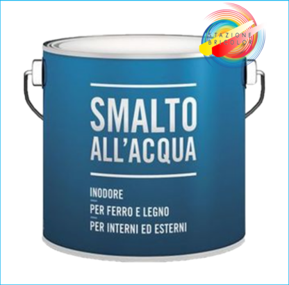 Smalto all'acqua satinato