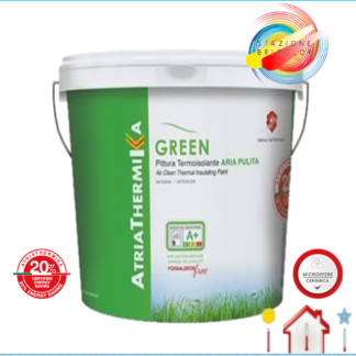ATRIATHERMIKA GREEN - Pittura termoisolante classe A+ formaldeide free