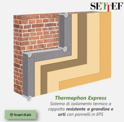 Sistema isolamento termico cappotto Thermophon - SETTEF - immagine 7