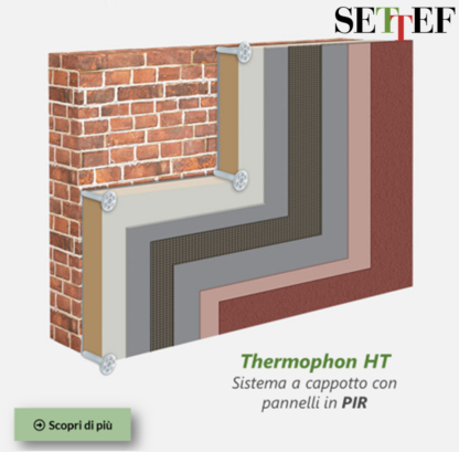 Sistema isolamento termico cappotto Thermophon - SETTEF - immagine 8