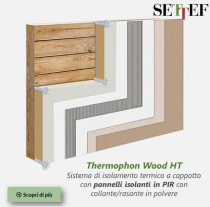 Sistema isolamento termico cappotto Thermophon - SETTEF - immagine 12