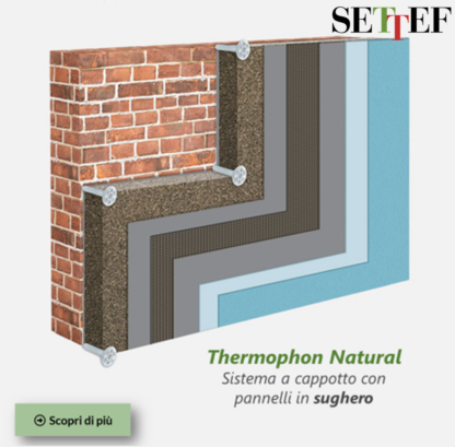 Sistema isolamento termico cappotto Thermophon - SETTEF - immagine 15