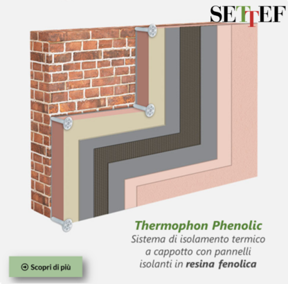 Sistema isolamento termico cappotto Thermophon - SETTEF - immagine 16