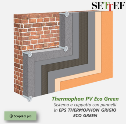 Sistema isolamento termico cappotto Thermophon - SETTEF - immagine 4